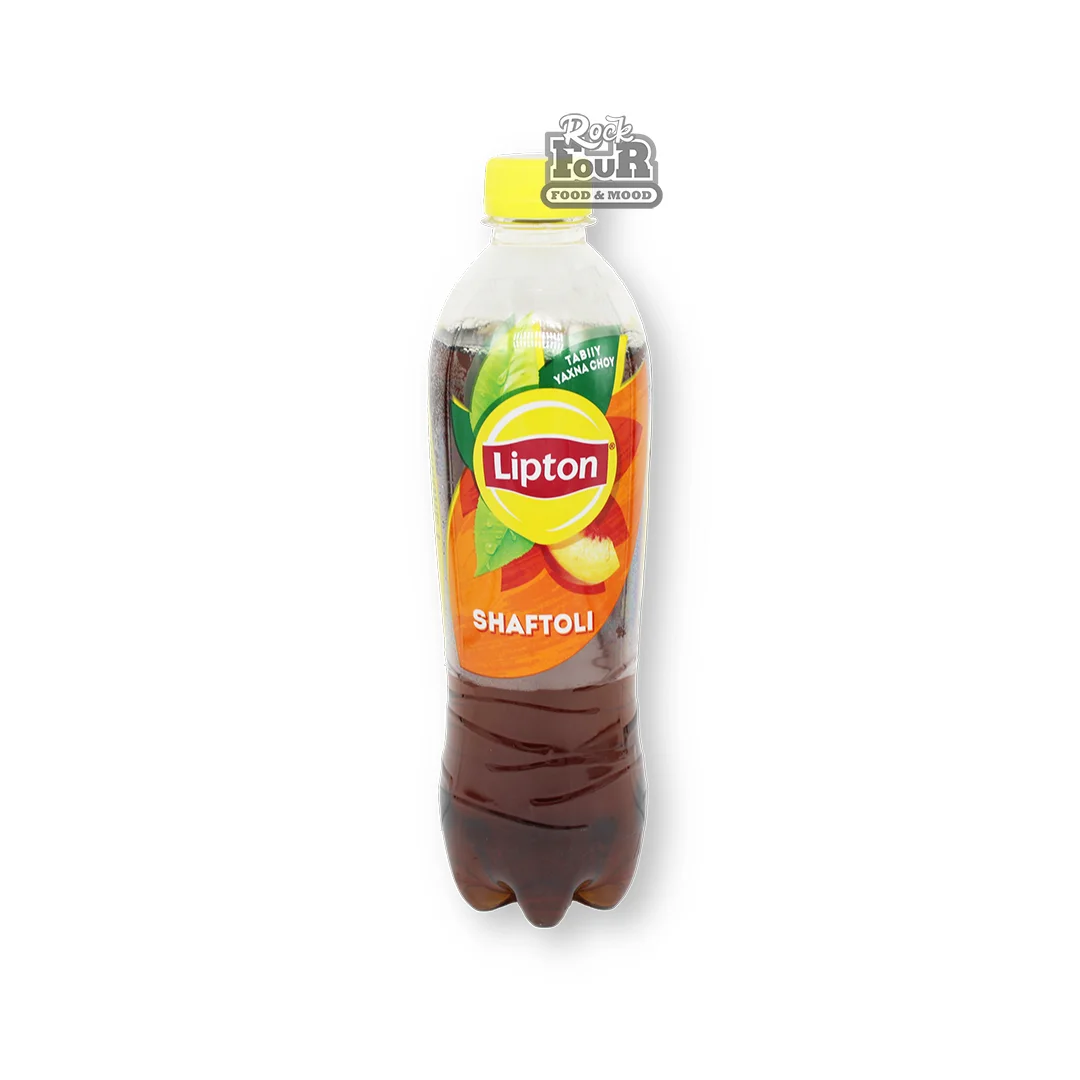 Սառը թեյ «Lipton Դեղձ» սև 500մլ